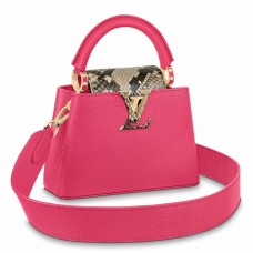 Louis Vuitton Capucines BB Bag with Python Leather N81209 Louis Vuitton Capucines BB Bag with Python Leather N81209