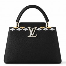 Louis Vuitton Capucines MM Bag with Malletage Signature M12135 Louis Vuitton Capucines MM Bag with Malletage Signature M12135