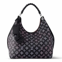 Louis Vuitton Carmel Hobo Bag In Mahina Leather M21299 Louis Vuitton Carmel Hobo Bag In Mahina Leather M21299