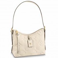 Louis Vuitton CarryAll PM Bag In Monogram Empreinte Leather M46293 Louis Vuitton CarryAll PM Bag In Monogram Empreinte Leather M46293