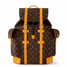 Louis Vuitton Christopher MM Backpack in Monogram Macassar Canvas M13202 Louis Vuitton Christopher MM Backpack in Monogram Macassar Canvas M13202