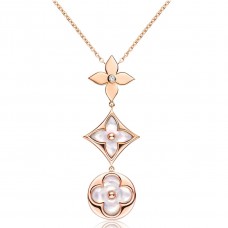 Louis Vuitton Color Blossom Lariat Necklace Q94262 Louis Vuitton Color Blossom Lariat Necklace Q94262