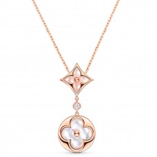 Louis Vuitton Color Blossom Necklace Q94355 Louis Vuitton Color Blossom Necklace Q94355