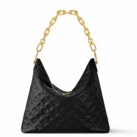 Louis Vuitton Coussin Hobo MM Bag in Monogram Leather M12068