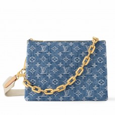 Louis Vuitton Coussin PM Bag in Monogram Denim M24564 Louis Vuitton Coussin PM Bag in Monogram Denim M24564