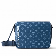 Louis Vuitton District PM Bag in Blue Monogram Canvas M23785 Louis Vuitton District PM Bag in Blue Monogram Canvas M23785