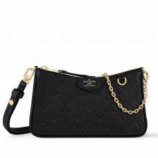 Louis Vuitton Easy Pouch On Strap in Monogram Empreinte Leather M80349 Louis Vuitton Easy Pouch On Strap in Monogram Empreinte Leather M80349