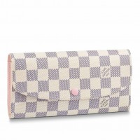 Louis Vuitton Emilie Wallet In Damier Azur Canvas N41625 Louis Vuitton Emilie Wallet In Damier Azur Canvas N41625