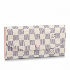 Louis Vuitton Emilie Wallet In Damier Azur Canvas N41625 Louis Vuitton Emilie Wallet In Damier Azur Canvas N41625