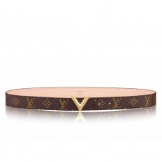 Louis Vuitton Essential V 30MM Belt In Monogram Canvas M9019W Louis Vuitton Essential V 30MM Belt In Monogram Canvas M9019W
