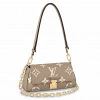 Louis Vuitton Favorite Bag In Bicolor Monogram Empreinte Leather M45836 Louis Vuitton Favorite Bag In Bicolor Monogram Empreinte Leather M45836