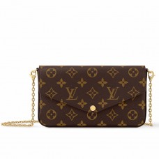 Louis Vuitton Felicie Pochette In Monogram Canvas M81896