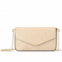 Louis Vuitton Felicie Pochette In Monogram Empreinte Leather M82363 Louis Vuitton Felicie Pochette In Monogram Empreinte Leather M82363