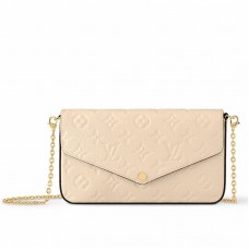 Louis Vuitton Felicie Pochette In Monogram Empreinte Leather M82363 Louis Vuitton Felicie Pochette In Monogram Empreinte Leather M82363