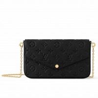 Louis Vuitton Felicie Pochette In Monogram Empreinte Leather M82477 Louis Vuitton Felicie Pochette In Monogram Empreinte Leather M82477