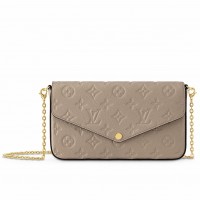Louis Vuitton Felicie Pochette In Monogram Empreinte Leather M82609 Louis Vuitton Felicie Pochette In Monogram Empreinte Leather M82609