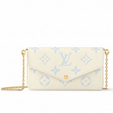 Louis Vuitton Felicie Pochette In Monogram Empreinte Leather M83025 Louis Vuitton Felicie Pochette In Monogram Empreinte Leather M83025