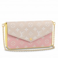 Louis Vuitton Felicie Pochette In Multicolour Monogram Empreinte Leather M81359 Louis Vuitton Felicie Pochette In Multicolour Monogram Empreinte Leather M81359