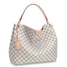 Louis Vuitton Graceful MM Bag In Damier Azur Canvas N42233 Louis Vuitton Graceful MM Bag In Damier Azur Canvas N42233