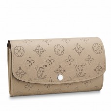 Louis Vuitton Iris Wallet In Mahina Leather M60144 Louis Vuitton Iris Wallet In Mahina Leather M60144