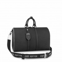 Louis Vuitton Keepall Bandouliere 50 Bag In Taurillon Leather M21382 Louis Vuitton Keepall Bandouliere 50 Bag In Taurillon Leather M21382