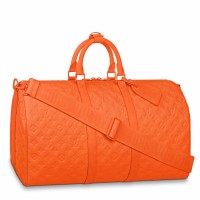 Louis Vuitton Keepall Bandouliere 50 Bag In Taurillon Monogram M20963 Louis Vuitton Keepall Bandouliere 50 Bag In Taurillon Monogram M20963