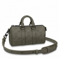 Louis Vuitton Keepall XS Bag In Monogram Seal Leather M57961 Louis Vuitton Keepall XS Bag In Monogram Seal Leather M57961