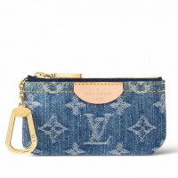 Louis Vuitton Key Pouch in Monogram Denim M82961 Louis Vuitton Key Pouch in Monogram Denim M82961