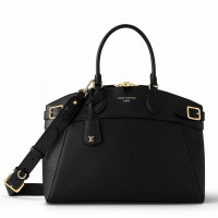 Louis Vuitton Lock It MM Bag in Taurillon Leather M22914 Louis Vuitton Lock It MM Bag in Taurillon Leather M22914