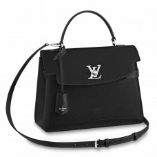 Louis Vuitton Lockme Ever Bag In Black Leather M51395 Louis Vuitton Lockme Ever Bag In Black Leather M51395
