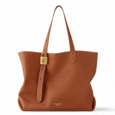 Louis Vuitton Low Key Cabas MM Bag in Brown Leather M25342 Louis Vuitton Low Key Cabas MM Bag in Brown Leather M25342