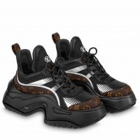 Louis Vuitton LV Archlight 2.0 Platform Sneakers In Black Materials