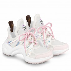 Louis Vuitton LV Archlight Sneakers in Mesh with Iridescent Effects