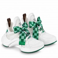 Louis Vuitton LV Archlight Sneakers with Damier Ribbon Laces Louis Vuitton LV Archlight Sneakers with Damier Ribbon Laces