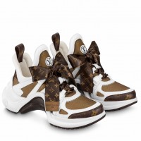 Louis Vuitton LV Archlight Sneakers with Monogram Laces Louis Vuitton LV Archlight Sneakers with Monogram Laces