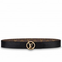 Louis Vuitton LV Circle 35mm Reversible Belt M9935U Louis Vuitton LV Circle 35mm Reversible Belt M9935U