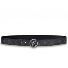 Louis Vuitton LV Crcle 35mm Belt In Monogram Eclipse Canvas M9931Q Louis Vuitton LV Crcle 35mm Belt In Monogram Eclipse Canvas M9931Q
