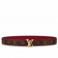 Louis Vuitton LV Initiales 30MM Reversible Belt In Monogram Canvas M0218W