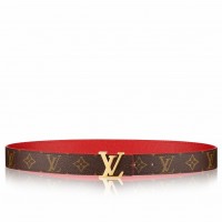 Louis Vuitton LV Initiales 30MM Reversible Belt In Monogram Canvas M9498U Louis Vuitton LV Initiales 30MM Reversible Belt In Monogram Canvas M9498U