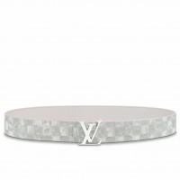 Louis Vuitton LV Initiales 40MM Reversible Belt Damier Salt MP300V Louis Vuitton LV Initiales 40MM Reversible Belt Damier Salt MP300V