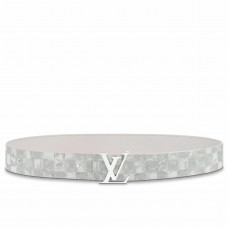 Louis Vuitton LV Initiales 40MM Reversible Belt Damier Salt MP300V