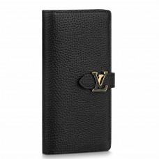 Louis Vuitton LV Vertical Wallet In Taurillon Leather M81330 Louis Vuitton LV Vertical Wallet In Taurillon Leather M81330