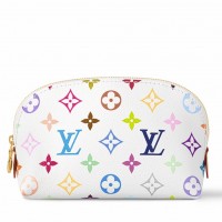Louis Vuitton LV x TM Cosmetic Pouch PM in Monogram Multicolored Canvas M13744 Louis Vuitton LV x TM Cosmetic Pouch PM in Monogram Multicolored Canvas M13744