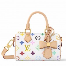 Louis Vuitton LV x TM Nano Speedy Bag in Monogram Multicolored Canvas M13391 Louis Vuitton LV x TM Nano Speedy Bag in Monogram Multicolored Canvas M13391