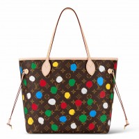 Louis Vuitton LV x YK Neverfull MM Tote Bag M46381 Louis Vuitton LV x YK Neverfull MM Tote Bag M46381