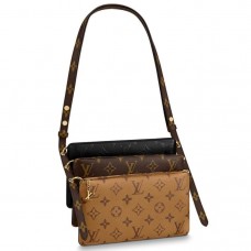 Louis Vuitton LV3 Pouch In Monogram Reverse Canvas M45412 Louis Vuitton LV3 Pouch In Monogram Reverse Canvas M45412