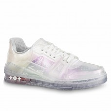 Louis Vuitton Men's LV Trainer Sneakers In Transparent Material Louis Vuitton Men's LV Trainer Sneakers In Transparent Material