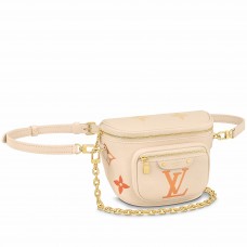 Louis Vuitton Mini Bumbag In Monogram Empreinte Leather M82208 Louis Vuitton Mini Bumbag In Monogram Empreinte Leather M82208