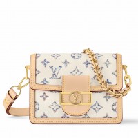 Louis Vuitton Mini Dauphine Bag in Monogram Fabric M24841 Louis Vuitton Mini Dauphine Bag in Monogram Fabric M24841