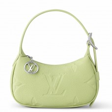 Louis Vuitton Mini Moon Bag In Cream Monogram Empreinte Leather M82425 Louis Vuitton Mini Moon Bag In Cream Monogram Empreinte Leather M82425